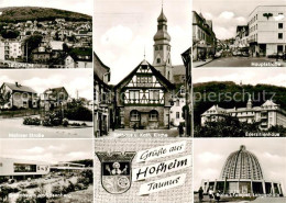 73863064 Hofheim Taunus Teilansicht Mainzer Strasse Rathaus Und Kath Kirche Haup - Other & Unclassified