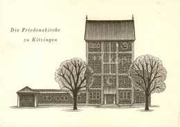 73863058 Kitzingen Main Die Friedenskirche Original Holzschnitt Kitzingen Main - Kitzingen