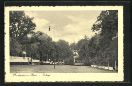 AK Nordhausen A. Harz, Gehege Mit Gartenwirtschaft  - Nordhausen