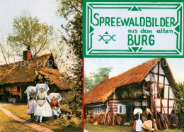 73755487 Burg Spreewald Bilder Aus Dem Alten Burg Festtagstrachten Burg Spreewal - Burg (Spreewald)