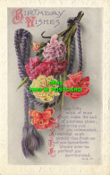 R603878 Birthday Wishes. Carnations. Wildt And Kray. Series No. 3531. 1916 - Mundo