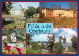 73755411 Pohla Stacha Ehem Rittergut Ehem Gasthof Forker Ortsansicht Kirche Pohl - Demitz-Thumitz
