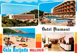 73755354 Cala Ratjada Mallorca Hotel Diamant Pool Strand Rezeption Cala Ratjada  - Sonstige & Ohne Zuordnung