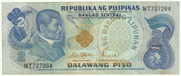 Philippines - 2 Piso - ND ( 1970s ) - Pick 152 - Sign. 8 - Serie NT - ANG BAGONG LIPUNAN ( 1974 - 1985 ) - Filipinas