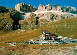 73755277 Pordoipass Seilbahn Station Panorama Pordoipass - Andere & Zonder Classificatie