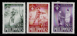 FIL-11- PHILIPPINES - 1959 - MNH -SCOUTS- 10TH WORLD JAMBOREE -AIR - Filipinas