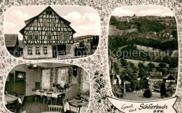 73755167 Schlierbach Bergstrasse Gasthaus-Pension Adam Meister Schlierbach Bergs - Autres & Non Classés