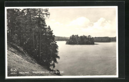 AK Niedersee, Blick Zur Königsinsel  - Ostpreussen