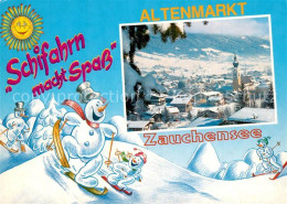 73598801 Altenmarkt Zauchensee Schneemann Skifahren Altenmarkt Zauchensee - Autres & Non Classés