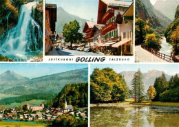 73598790 Golling Salzach Wasserfall Pass Lueg Schmittenstein Egelsee  Golling Sa - Autres & Non Classés