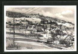 AK Brückenberg / Riesengebirge, Panorama Im Schnee  - Schlesien