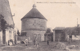 Arville (41 Loir Et Cher) Tour Et Portail De L'ancienne Commanderie - édit. Coudray - Autres & Non Classés