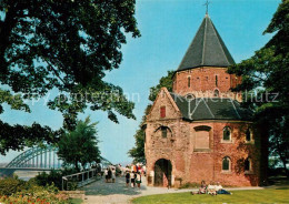 73598368 Nijmegen Valkhof Met Karolingische Kapel Kapelle Bruecke Nijmegen - Autres & Non Classés