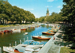 73598349 Turku Aurajoki Fluss Boote Promenade Turku - Finlande