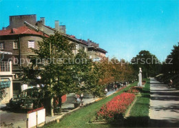 73598331 Schumen Stadtansicht Statue Promenade Schumen - Bulgaria