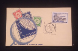 C) 1966 URUGUAY. 40TH ANNIVERSARY OF THE PHILATELIC CLUB OF URUGUAY. XF - Uruguay