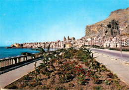 73598140 Cefalu Panorama Dal Lungo Mare Strandpromenade Cefalu - Sonstige & Ohne Zuordnung