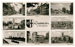 73598073 Datteln Rathaus Ehrenmal Oberschule Zeche Kanal Datteln - Datteln