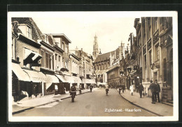 AK Haarlem, Zijlstraat, Strassenpartie  - Haarlem