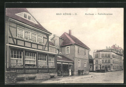 AK Bad König I. O., Hotel-Kurhaus Fafnirbrunnen  - Bad König