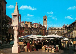 73597788 Verona Veneto Piazza Erbe  Verona Veneto - Other & Unclassified