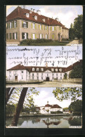 AK Triesdorf, Rotes Schloss, Kreisackerbauschule, Weisses Schloss  - Sonstige & Ohne Zuordnung