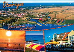 73597374 Dzwirzyno Fliegeraufnahme Strandpartien Promenade Dzwirzyno - Polonia