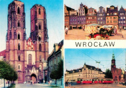 73597351 Wroclaw Elisabethkirche Altstadt Markt Giebelhaeuser Wroclaw - Poland