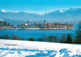 73597267 Frauenchiemsee Panorama Mit Kloster Frauenwoerth Frauenchiemsee - Altri & Non Classificati