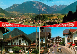 73597243 Ruhpolding Panorama Mit Rauschberg Gasthaus Ortspartie Ruhpolding - Ruhpolding
