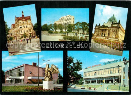 73597193 Zgorzelec Rathaus Wohnsiedlung Hochhaus Kulturzentrum Bahnhof Kaufhaus  - Poland