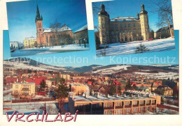 73597184 Vrchlabi Stadtpanorama Kirche Schloss Vrchlabi - Tschechische Republik