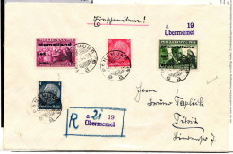 Memel Lokalaus. II, III Auf Brief Als Mischfrankatur Attest Dr. Klein BPP #JX205 - Memelgebiet 1923