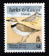 Turks Und Caicos 1257 Postfrisch Vögel #JS310 - Turks E Caicos