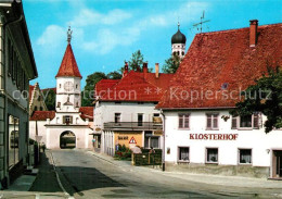 73596712 Bad Schussenried Schloss Strasse Mit Toerle  Und Klosterhof Bad Schusse - Bad Schussenried