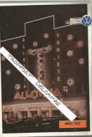 XC / Vintage // PROGRAMME ALLOTRIA CIRQUE 1957  HAMBURG Germany ALLEMAGNE Cleona FREED - Programmes