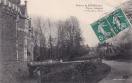 Château De Bonnétable (72 Sarthe) Entrée Principale Et Vue Des 4 Tours - Bonnetable