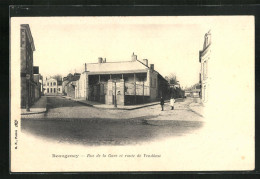 CPA Beaugency, Rue De La Gare Et Route De Vendôme  - Beaugency
