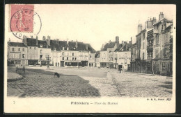 CPA Pithiviers, Place Du Martroi  - Pithiviers