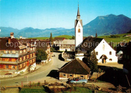 73596328 Schwarzenberg Vorarlberg Kirchenpartie Bregenzerwald Schwarzenberg Vora - Sonstige & Ohne Zuordnung