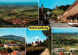 73596320 Schwanberg Hauptplatz Schloss-Hollenegg Hauptschule Schwanberg - Autres & Non Classés