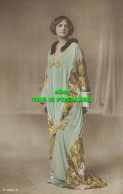 R604258 A Young Woman In A Luxurious Long Dress. Rotary Photo. British Beauty. R - Welt