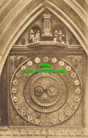 R604266 Wells Cathedral. Lightfoot Clock. T. W. Phillips. Friths Series. No. 313 - Welt