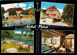 73596262 Veckerhagen Hotel Peter Restaurant Terrasse Veckerhagen - Other & Unclassified