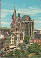 Germany Aachen. Dom. Illustrated View Posted Postcard - Aachen