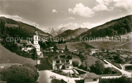73595659 Ramsau Berchtesgaden Ortsansicht Mit Kirche Alpenpanorama Ramsau Bercht - Berchtesgaden