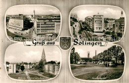 73595652 Solingen Salihaus Stadtkriche Lutherkirche Ufergarten Bahnhof Solingen - Solingen