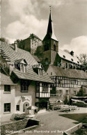 73595634 Blankenheim Ahr Pfarrkirche Und Burg Altstadt Gasthaus Blankenheim Ahr - Sonstige & Ohne Zuordnung