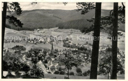 73595629 Baiersbronn Schwarzwald Panorama Luftkurort Ansicht Vom Waldrand Aus Ba - Baiersbronn