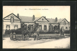 CPA Tivernon, La Mairie  - Other & Unclassified